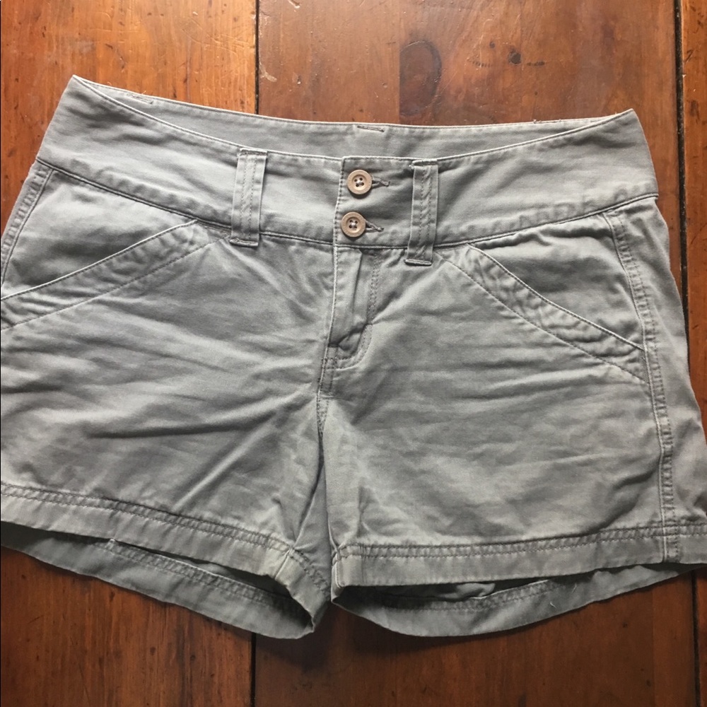 Olive Green Northface Shorts